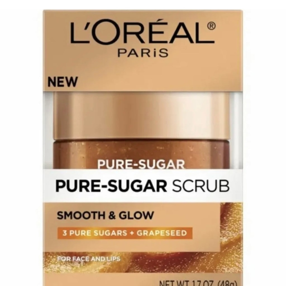 🌸 LOREAL PARIS PURE SUGAR SCRUB